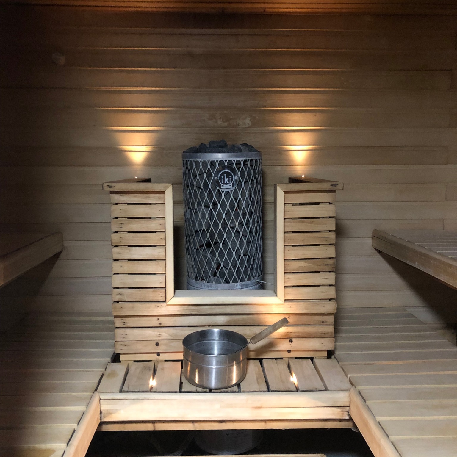 Finnish Church in London — traditional sauna